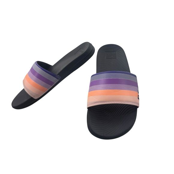 Reef Women's One Slide Retro – Comfortable, Waterproof, Slip-On Sandals Size 10 - Picture 1 of 16